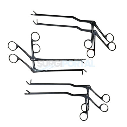 Laminectomy Intervertebral Rongeur Set of 6 Pcs – Orthopedic Bayonet Bone Rongeurs