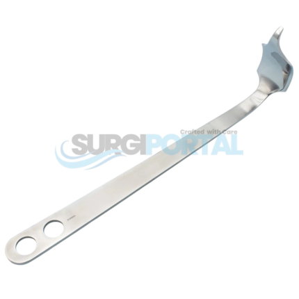 Anterior Bone Lever 43mm – 13″ Orthopedic Curved Hohmann Retractor – Wide